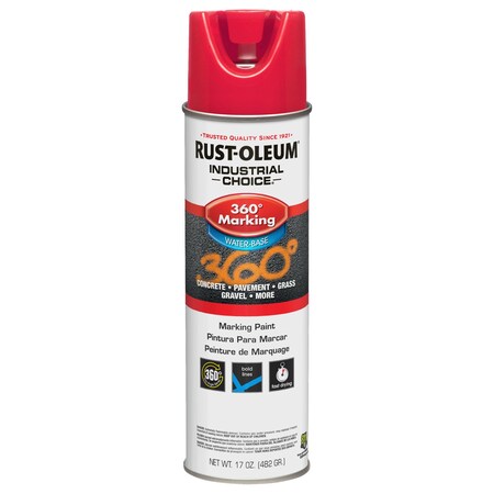 Rust-Oleum IC +LSPR MARK IC 360 FLUOR RD/ORNGE 247836